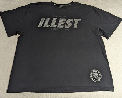 Brooklyn Nets UNK T Shirt Sz Mens 3XL Black Ill Illest I Own Ballin' Is Life NBA