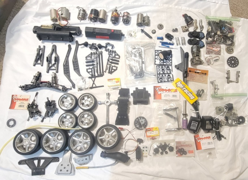 Lot - Various Parts.  See Picture Traxxas Hpi Himoto