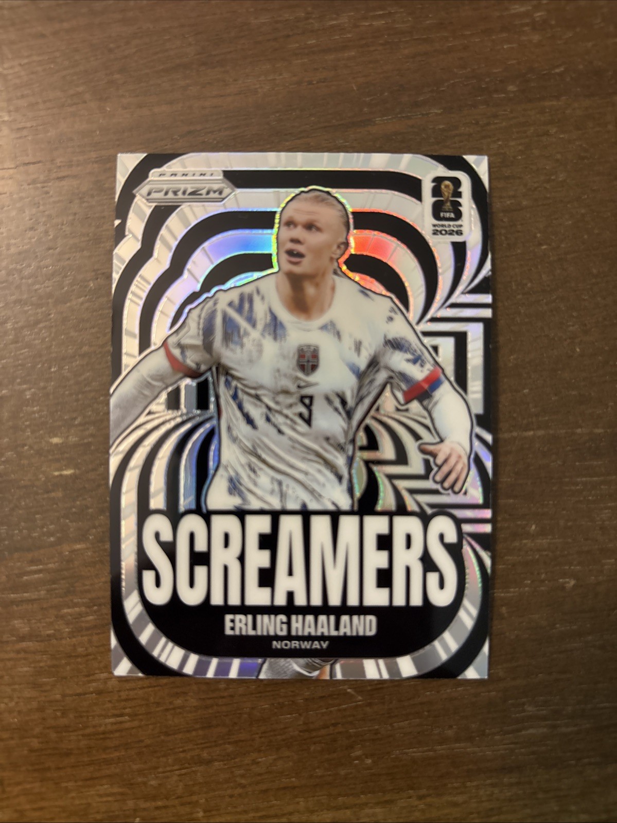 2026 Panini Prizm FIFA World Cup “Screamers” Erling Haaland Card #15