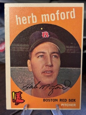 1959 Topps #91 Herb Moford RC