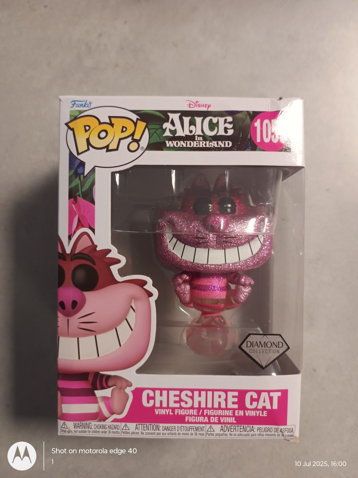Cheshire Cat Diamond Collectible Figure