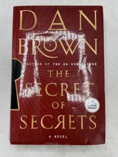 Dan Brown - The Secret of Secrets - Large Print Hardcover - Robert Langdon