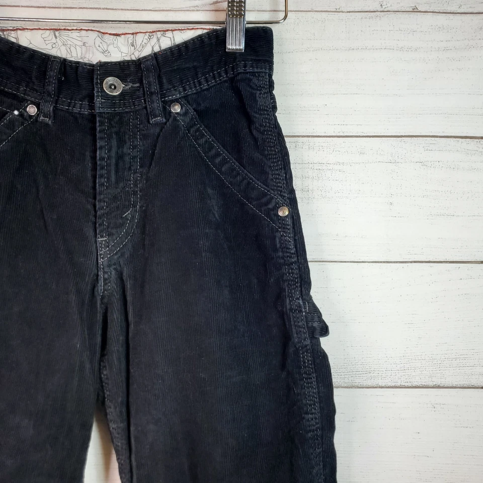 Vintage Levi's Strauss Boys Workwear Carpenter Red Tag Jeans Size 8 Regular Y2K - Image 2 of 4