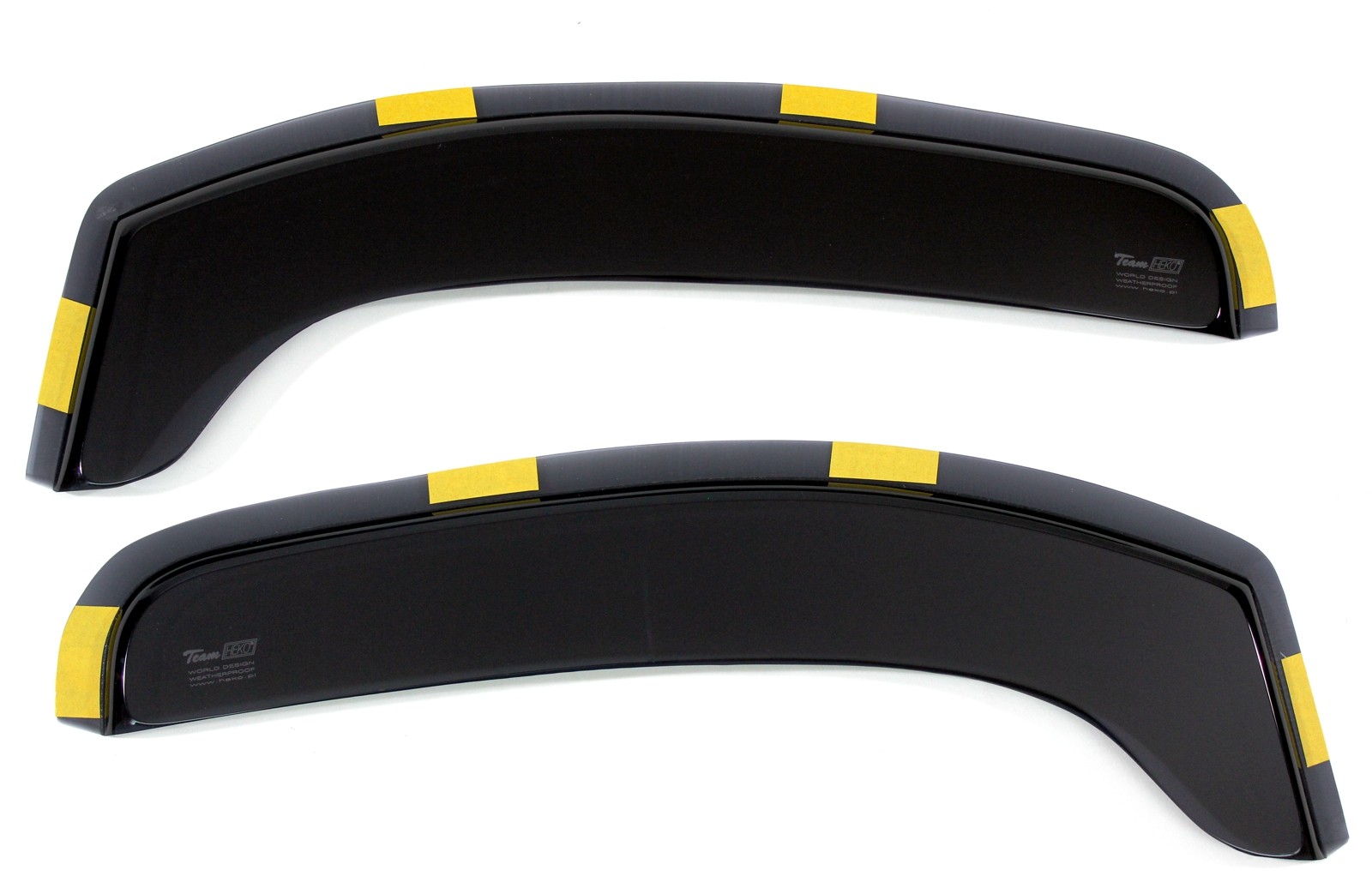 Déflecteurs d'air fumés Heko pour vitres avant de Renault Master 2010-2022 de luxe