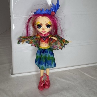 Mattel ENCHANTIMALS Peeki Parrot Doll - With original outfit - 2016