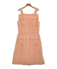 CHANEL Dresses Orange(Tweed) 42(Approx. M) 2200635899019