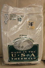 Vintage J.E. Morgan Thermal Underwear Long Johns Size Mens XL 50/50 NOS