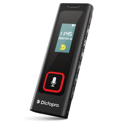 Dictopro X200 Voice Activated Digital Recorder 32GB, 582H, Noise Reduction