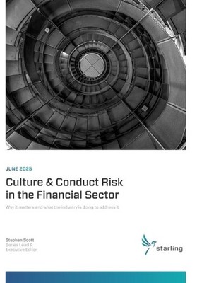 2025 Culture & Conduct Risk in the Financial Sector: Why it matters and what the
