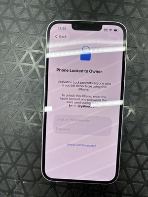 Apple iPhone 14 256GB - Parts/Repair - Find My Lock - Light Purple