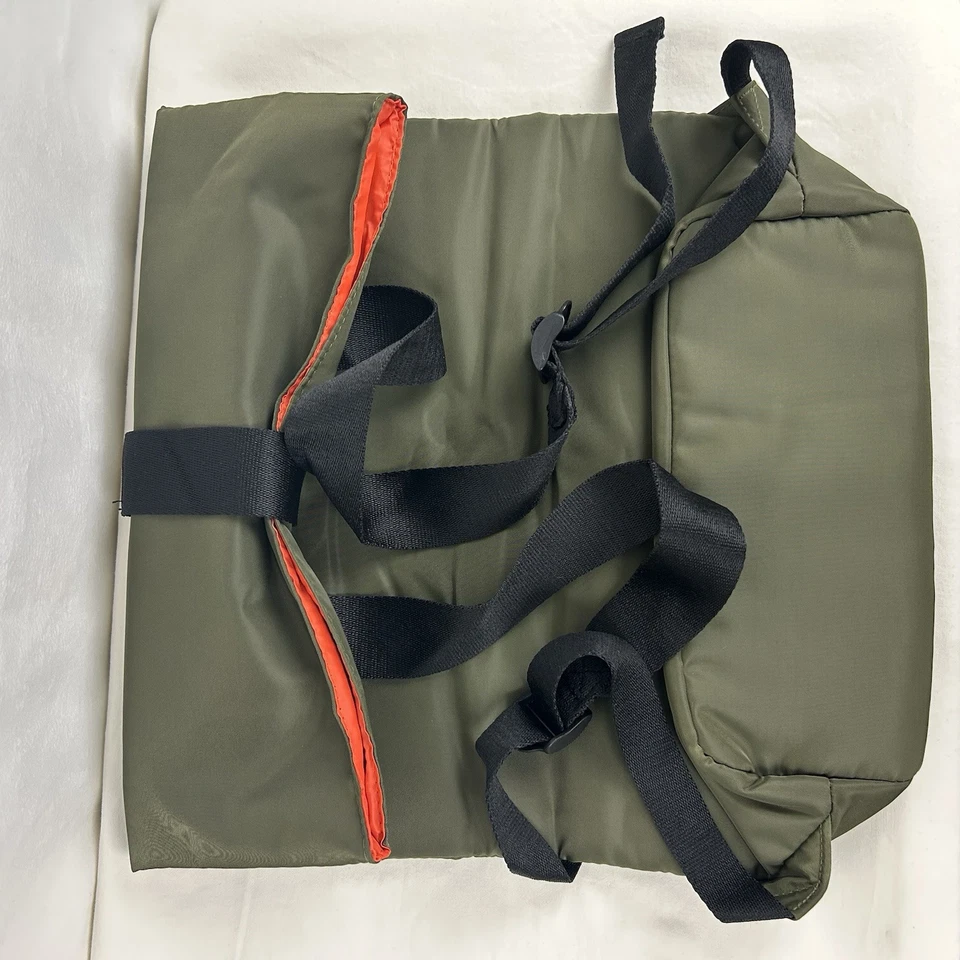 Jean Paul Gaultier духи зеленый нейлон путешествий выходные рюкзак совершенно новый - Изображение 4 из 4