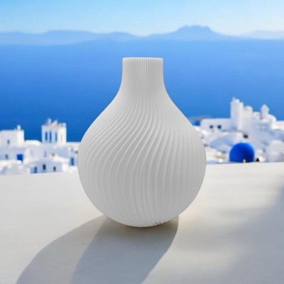 Sphere Vase Matt Weiss 3D Design Modern Design Dekovase Blumenvase Dekovase NEU
