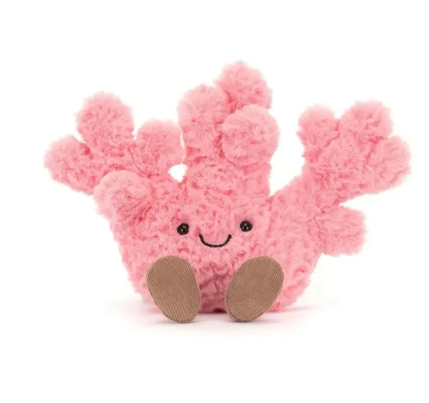 NEW 14CM JellycatAmuseables Coral Plush doll tags+dust bag Free Post NEW