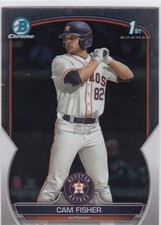 2023 Bowman Chrome #BDC-35 Cam Fisher Houston Astros