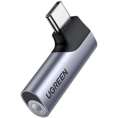USB C auf 3,5mm Adapter, AUX, DAC, Winkel, kompatibel mit iPhone 16, Galaxy, ...