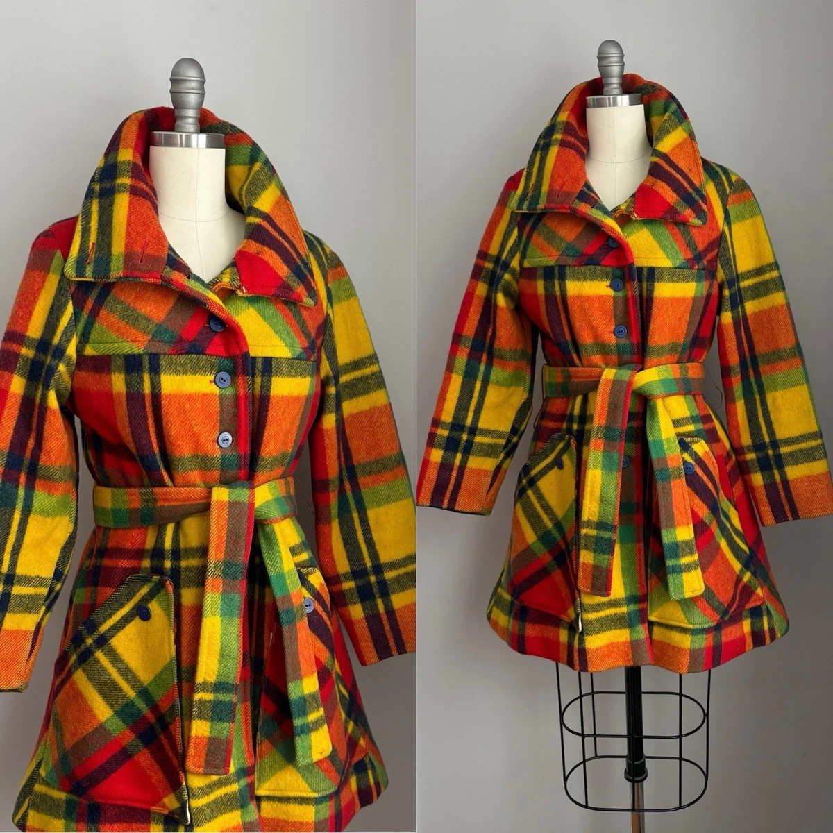 100% Wool 1970s Vintage Coats, Jackets & Vests for Women for sale