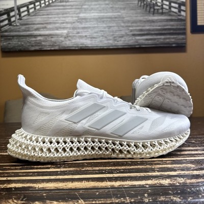 Adidas 4DFWD 3M Mens Triple White Running Shoes Sneaker IG8987 NEW Sz 11 NWOB