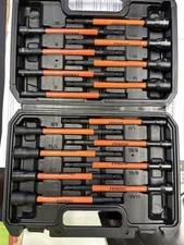16Pcs Long Magnetic Nut Driver Set for Impact Drill 6 Inch Nut Driver SAE/Metric