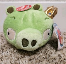 Angry Birds King Corporal Pig 5 Plush 2010 Commonwealth NWT No Sound CWT