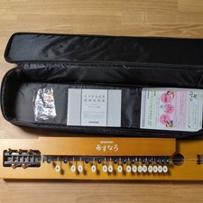 Suzuki Electric Taishogoto Taishokoto ASUNARO TAS-12 Japanese Harp Koto w/Case
