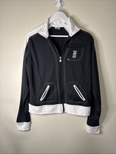 Vintage Y2K Nike Athletic Jacket Black And White Unisex Youth XL