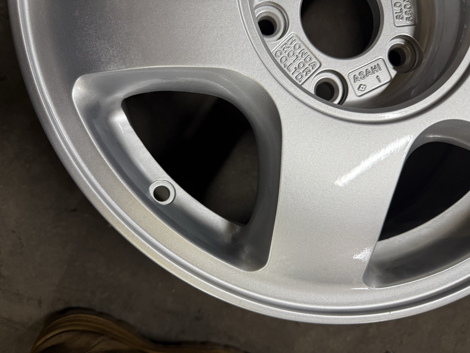 #71647 91-93 ACURA NSX OE USED WHEEL ALL SILVER 16" 42700SL0003 #1