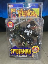 VENOM Spider-man Classics Action Figure Marvel Legends Toy Biz New