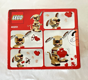 New Unopened Lego 40201  Building Set "Valentine's Cupid Dog" 150 pcs Retired