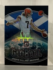 JAMIE GILLAN 2021 Optic GloBall Black Pandora Prizm “Scottish Hammer” Browns /25
