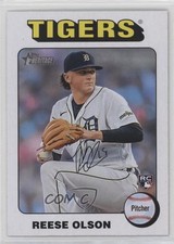 2024 Topps Heritage Rookies White Border Reese Olson #439 0i4k