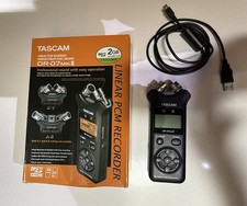 Tascam DR-07 MK II Linear PCM Recorder Working with 2gb Micro SD card.