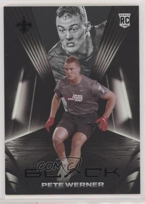 2021 Panini Black Rookies Pete Werner #170 4l3