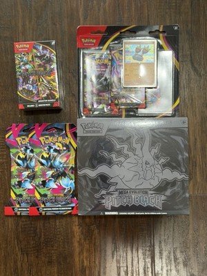 Pokémon TCG Mega Evolution Pitch Black Elite Trainer Box ETB Lot Of 5 Pokemon