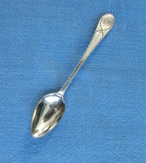 Nehemiah Dodge Predecessor to J. Gorham Engraved Coin Silver Spoon c. 1794 1824
