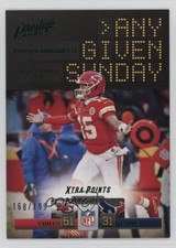 2021 Prestige Any Given Sunday Xtra Points Green 168/199 Patrick Mahomes II o7m