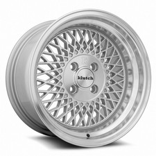 Klutch Sl1 Rim 15x8.5 4x100 Offset 17 Silver Machined Lip Quantity Of 1 Klutch Sl1 Rim 15x8.5 4x100 Offset 17 Silver Machined Lip Quantity Of 1