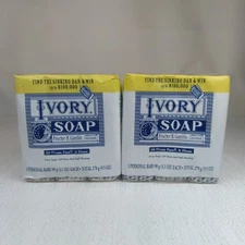 New Old Stock Vintage Ivory Soap Lot (6) Unsinkable Bar Promotion Proctor Gamble