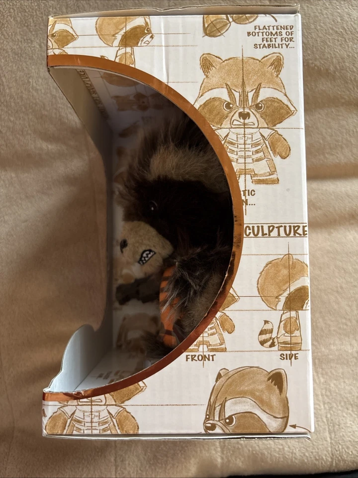 Funko Fabrikations Rocket Raccoon Guardians Of The Galaxy #11 Plushie MIB - Image 4 of 4