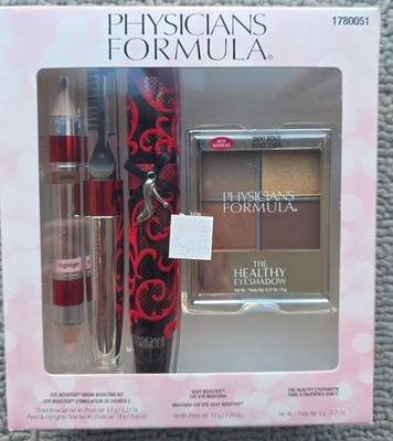 Physicians Formula 4 Set Cat Eye Mascara Brow Boosting Healthy Eye Shadow Pencil