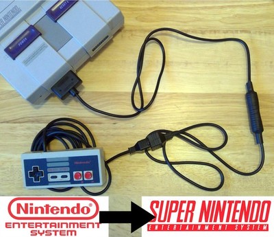 NES Controller to SNES Console Adapter Cable