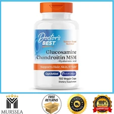 Doctor's Best Glucosamine Chondroitin MSM + Hyaluronic Acid 150 Caps Joint