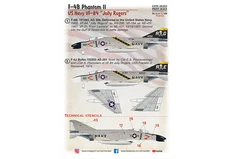 Print Scale Decals 1/48 F-4B PHANTOM II U.S. NAVY VF-84 "JOLLY ROGERS" Part 2
