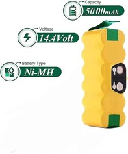 5000mAh Ni-MH Akku 14,4V für iRobot Roomba 500–800 Serie
