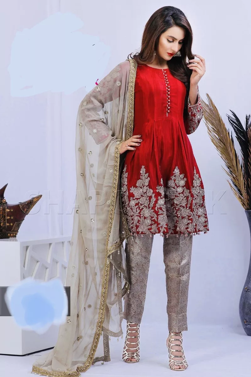 Pakistani Gowns & Frocks Online in USA – SheikhNStyle