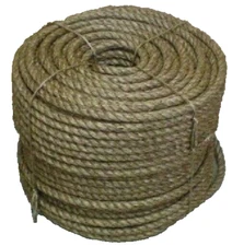 1" X 300' OUTDOOR MANILA ROPE Dock Tree Work Hemp Farm Nautical Crafts Rodeo