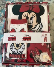 DISNEY MINNIE MOUSE PYJAMA WITH SOCKS FOR GIRLS KIDS FROM PRIMARK 10-11yrs New