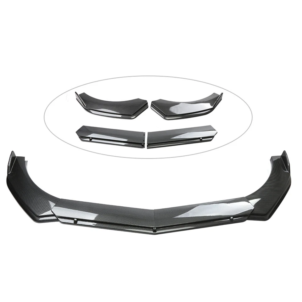 Gloss Front Bumper Lip Lower Splitter Spoiler For Mercedes-Benz GL-Class 550 350 — 第 3/4 张图片