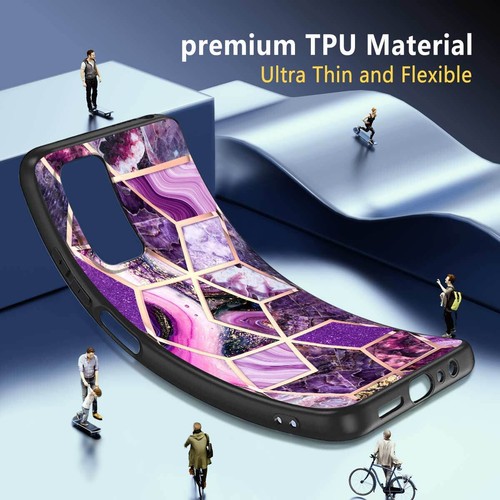 Phone Case For TCL 40 30 50 XL 503 T-Mobile Revvl 7 6 Soft Marble Texture Cover - Picture 14 of 44
