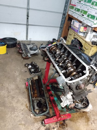 1990 BMW 535i (E34) M30B35 Engine Block assembly, 3.5 liter - Picture 3 of 11