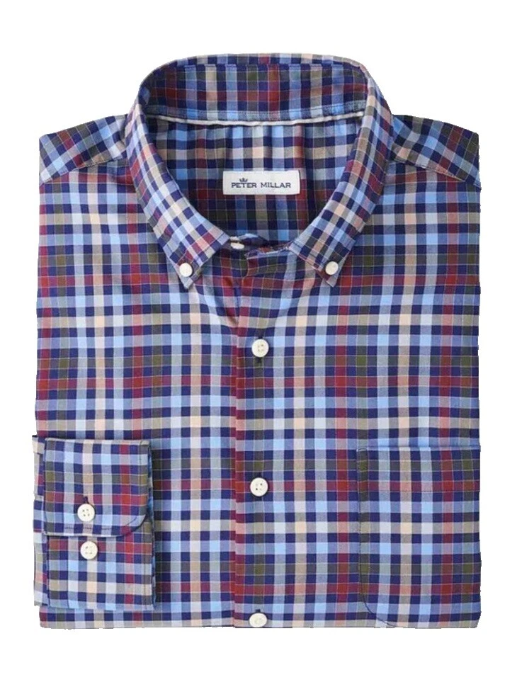 Camisas de vestir de mezcla de algodón Peter Millar para hombres